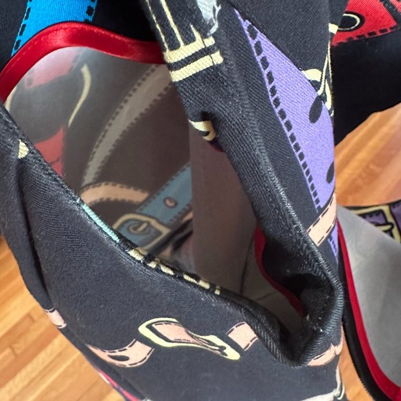 SOLD Love Moschino buckle print dress size 2 XS - Picture 6 of 6